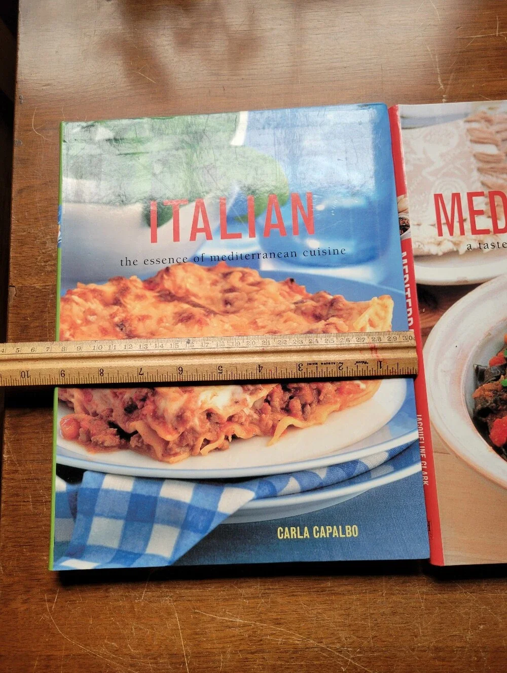 Italian & Mediterranean Cuisine Recipe Cookbooks Flexible Cover